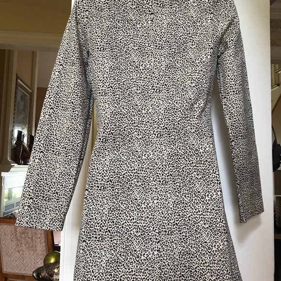 Renee Lauren cheetah print button up front coat - Picture 6 of 7